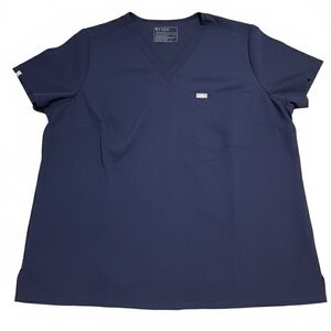 FIGS Scrub Top – Size 4XL – Navy Blue